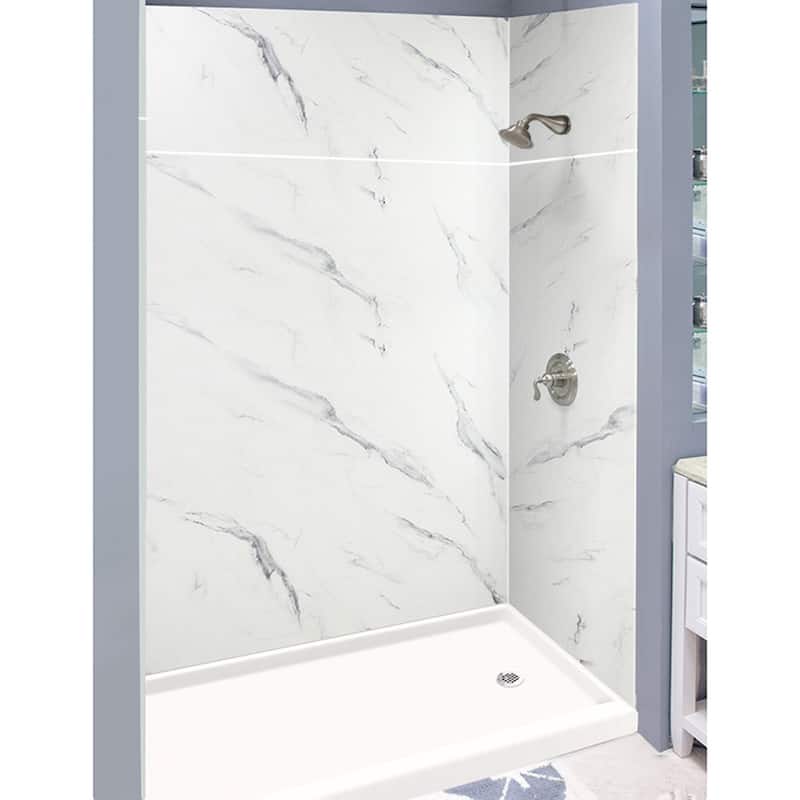 Transolid Expressions 32-in X 60-in X 96-in Glue to Wall Shower/Walls - 60" x 32" x 96"