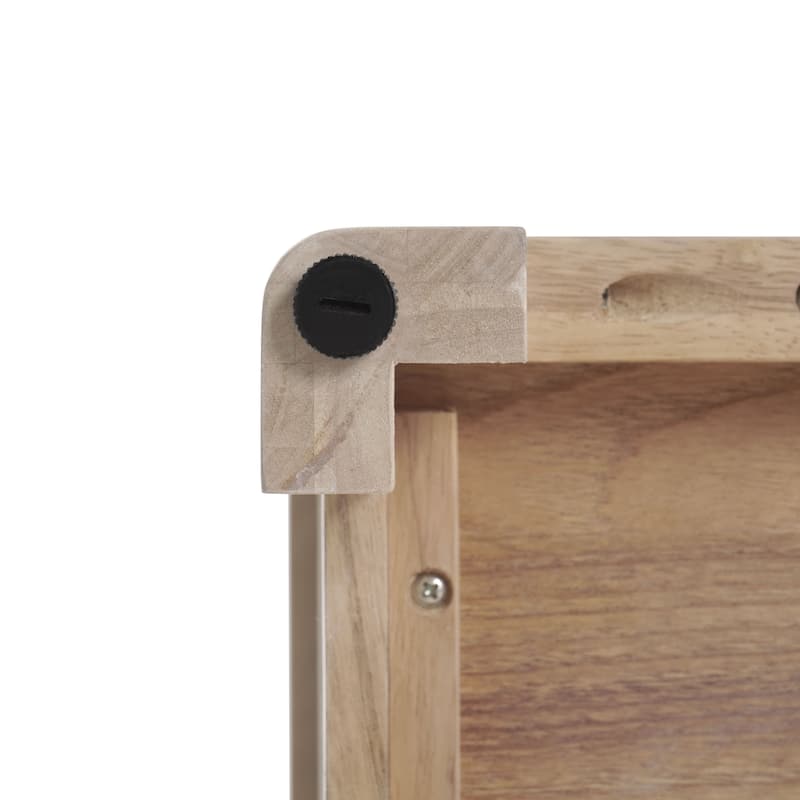 NPD Furniture Trevin Nightstand with 1 Drawer and Open Shelf