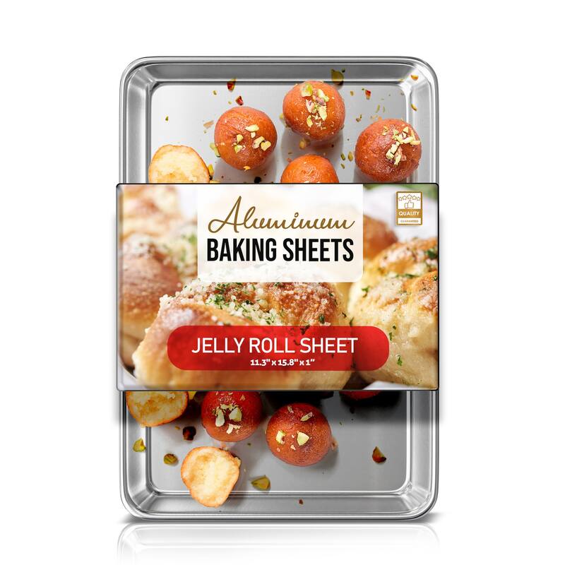 JoyTable Aluminum Baking Sheet/Cookie Sheet Set