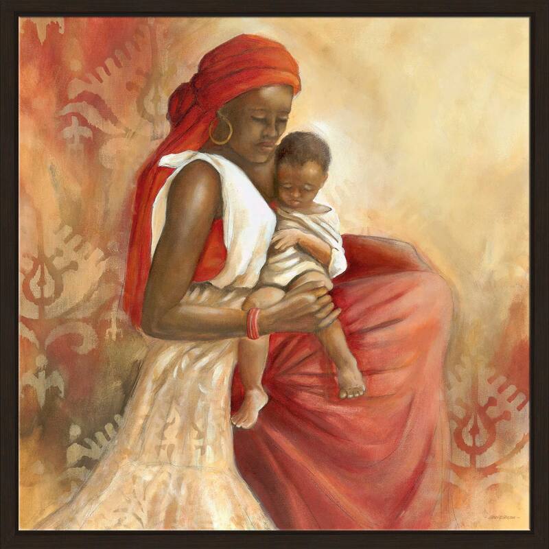 "Beauty of Love I" by Carol Robinson Print on Floating Canvas