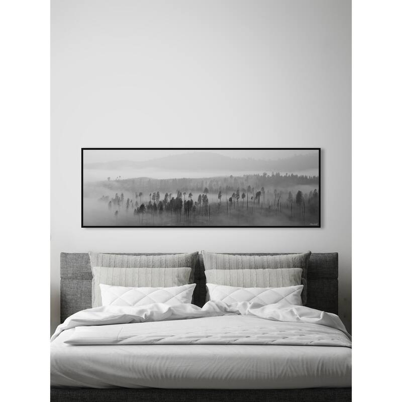 Lost in the Woods Floater Framed Print on Canvas