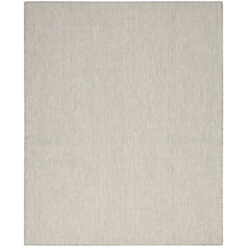 HomeRoots Contemporary Rectangle Outdoor Rug - 7' X 10'