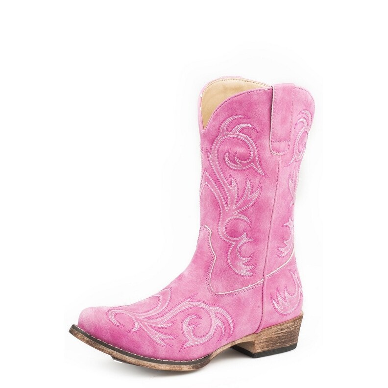 hot pink cowboy boots
