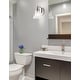 preview thumbnail 15 of 67, Modernist Vintage Metal/Glass Industrial Rustic LED Vanity, by JONATHAN Y