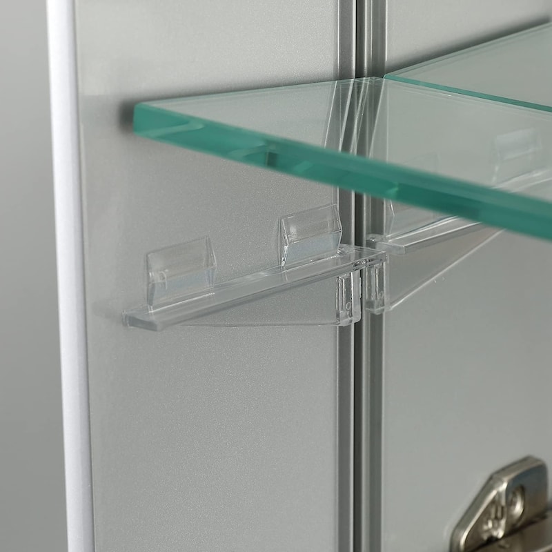 Blossom Bevel Aluminum Medicine Cabinet w/ Mirror, Shelve & Soft Close
