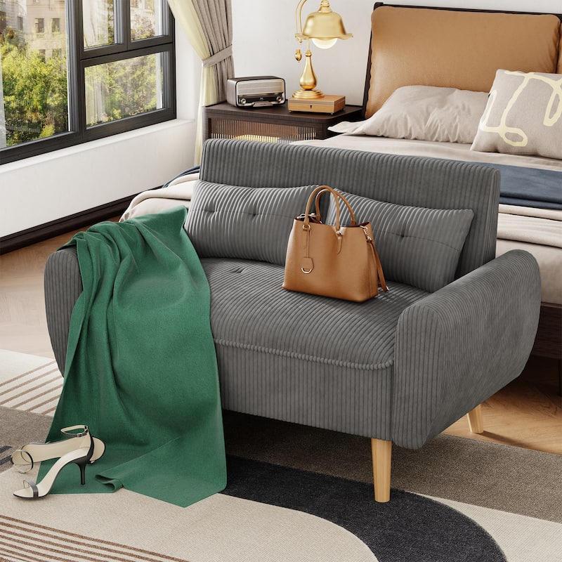 Futzca 48" Modern Loveseat Sofa