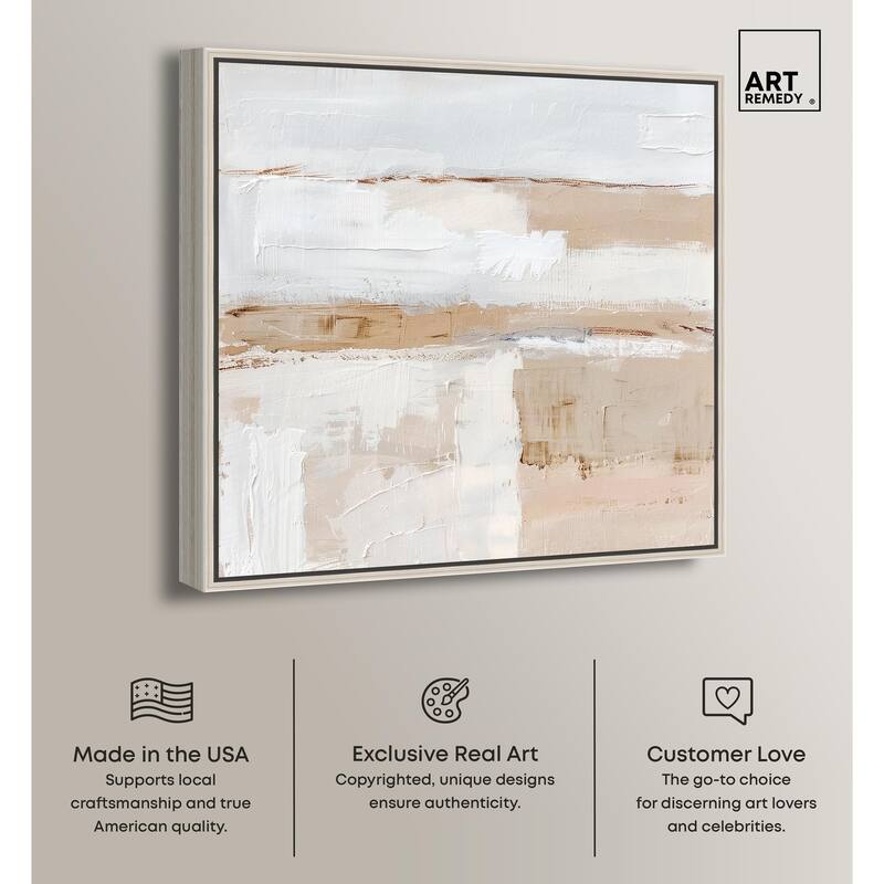 Sediment Planes I Canvas by Art Remedy