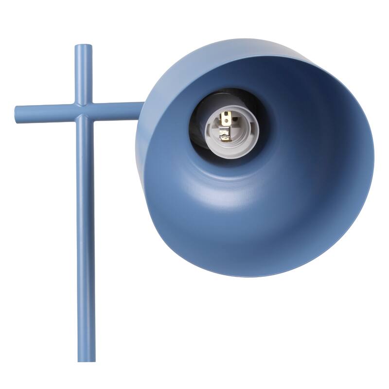 Metal Adjustable Spotlight Floor Lamp with Rotary Switch - 10.55 x 7.87 x 54.72 in. (L x W x H)
