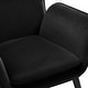 preview thumbnail 80 of 92, Upholstered Wingback Armchair Leisure Accent Chair, Single - 40.55" H x 28.34" W x 33.1" D