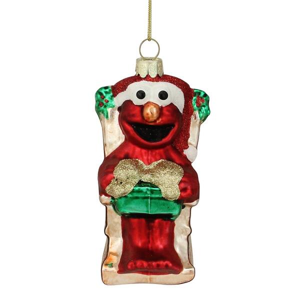 Shop 4 5 Sesame Street Glittered Red Elmo Sitting In A Rocking