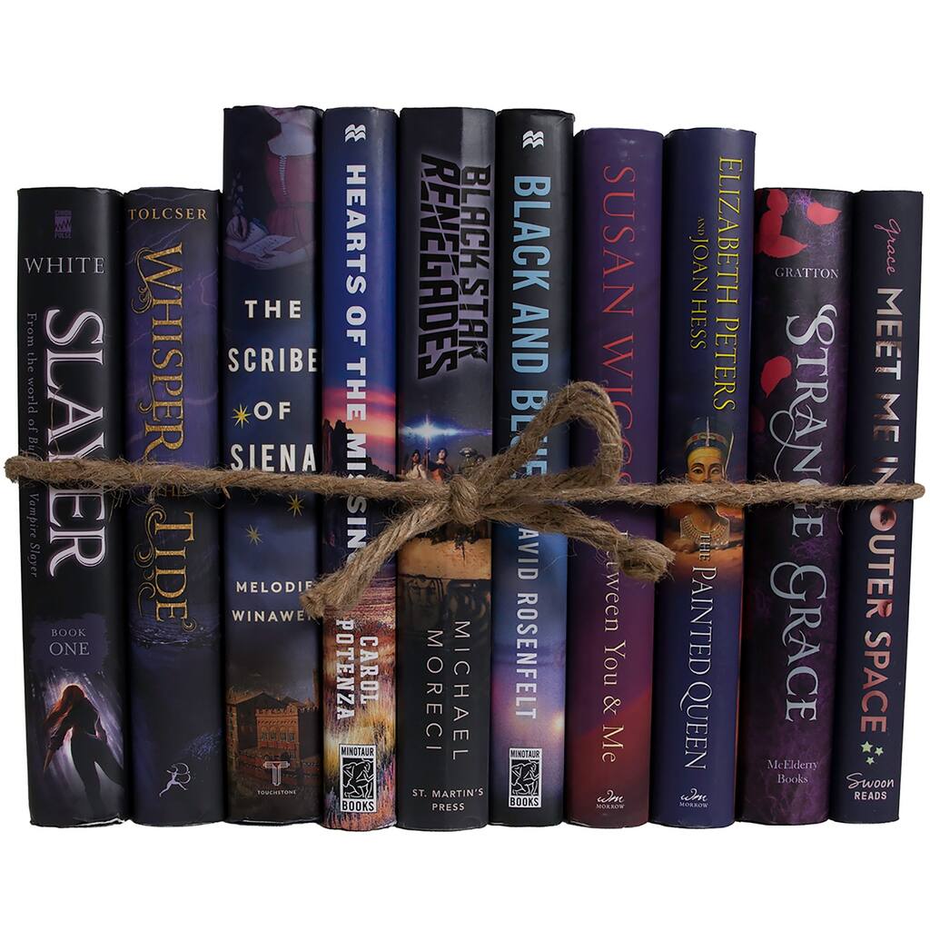 Books Purple Decorative Accessories: Plum Dust Jacket ColorPak