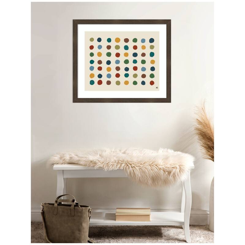 Kate and Laurel Meditation No. 3 by Kelly Knaga Framed Wall Art Print