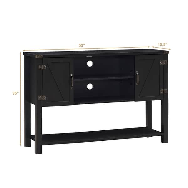 Modern Sideboard Console Table Buffet Table Buffet Storage Cabinet - On ...