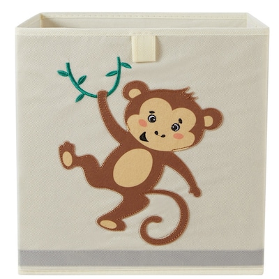 Foldable Animal Storage Bins Basket Cube Kids Toy Box Organizer for Kids and Nursery - 12x12x12