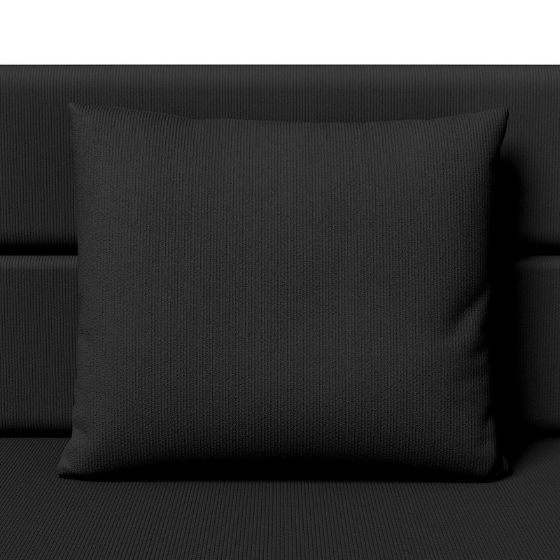 Corduroy Compression Convertible Folding Sectional Sofas (Set of 2)