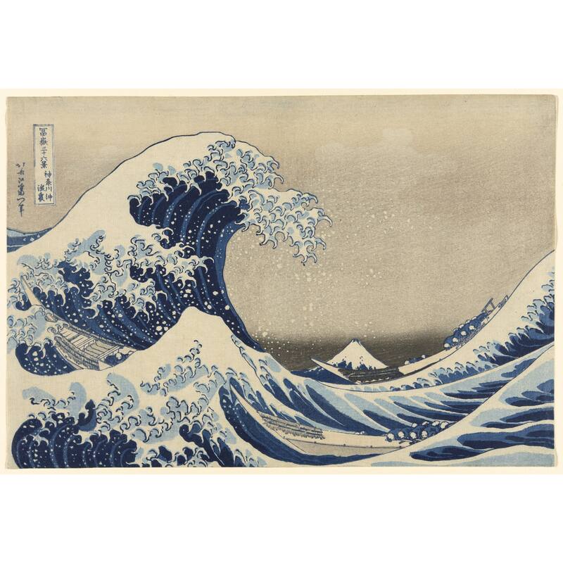 GK Wall Design Retro Sea Drawing Vintage Waves Wallpaper