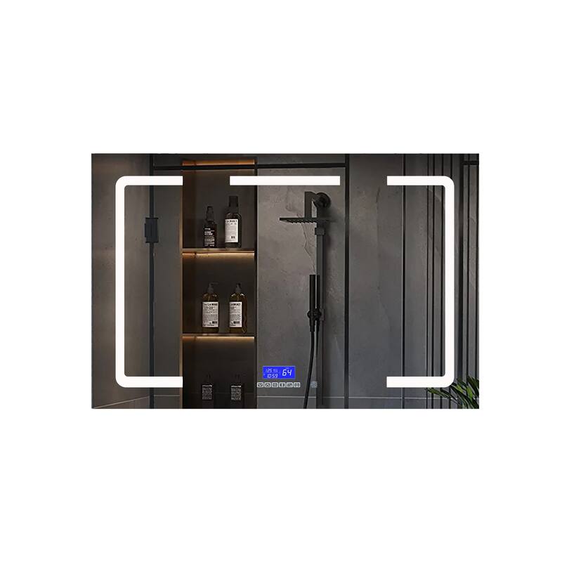 Lesina Surface-Mount LED Mirror Medicine Cabinet with Defogger
