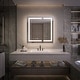 preview thumbnail 81 of 79, Modland 24"-42W x 36"H LED Medicine Cabinet Mirror with USB Charging,5x Makeup Mirror