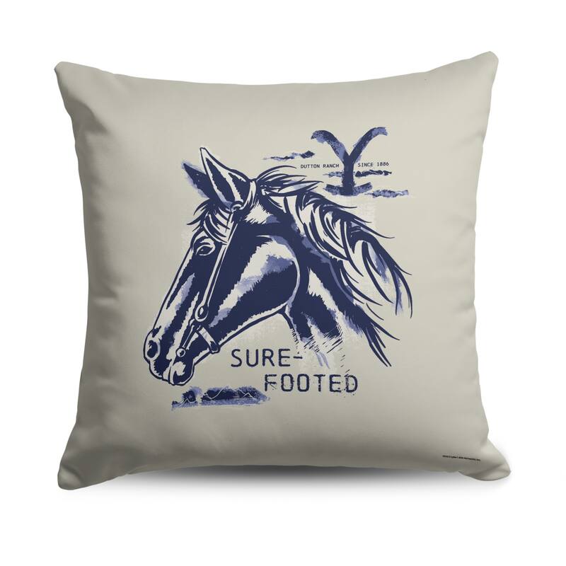 Paramount Yellowstone 18 Inch Throw Pillow