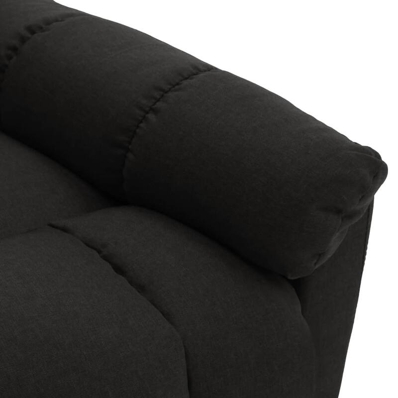 vidaXL Massage Recliner Electric Massaging Recliner Chair for Elderly Fabric - 28.1" x 38" x 39.6"