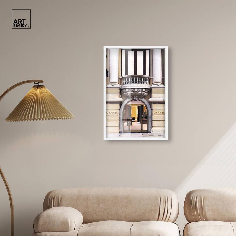 Expensive Store in Paris Shadowbox by Art Remedy