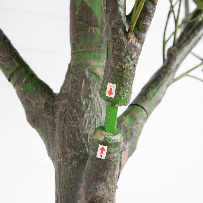 Potted Artificial Olive Tree - 12' - Green