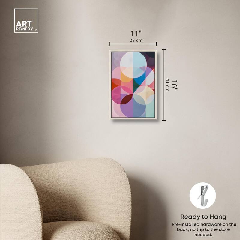 Oneiric Circles III Canvas by Art Remedy