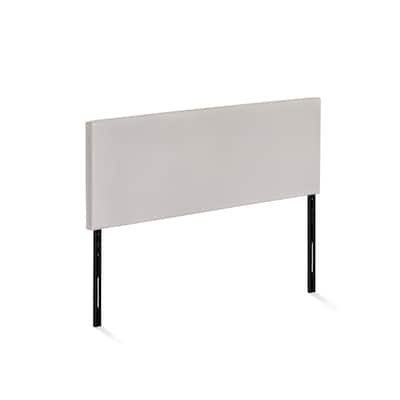 Vintage Headboard Upholstered Fabric, Simple Design, Easy Assembly, Bedroom Headboard 64.6" Wide