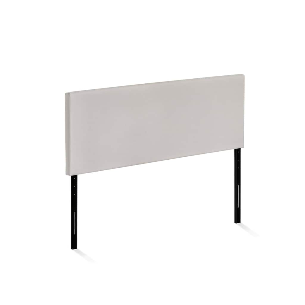 Vintage Headboard Upholstered Fabric, Simple Design, Easy Assembly, Bedroom Headboard 64.6" Wide