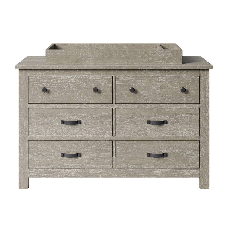 Milk Street Relic 6 Drawer Dresser - Brown