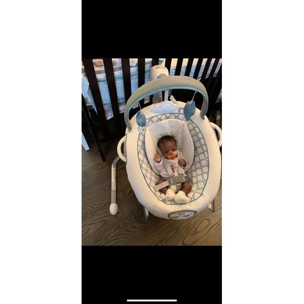 graco duet sway lx baby swing with portable bouncer