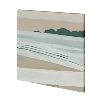 Coastal Lines I (30 x 30) Canvas Art Print