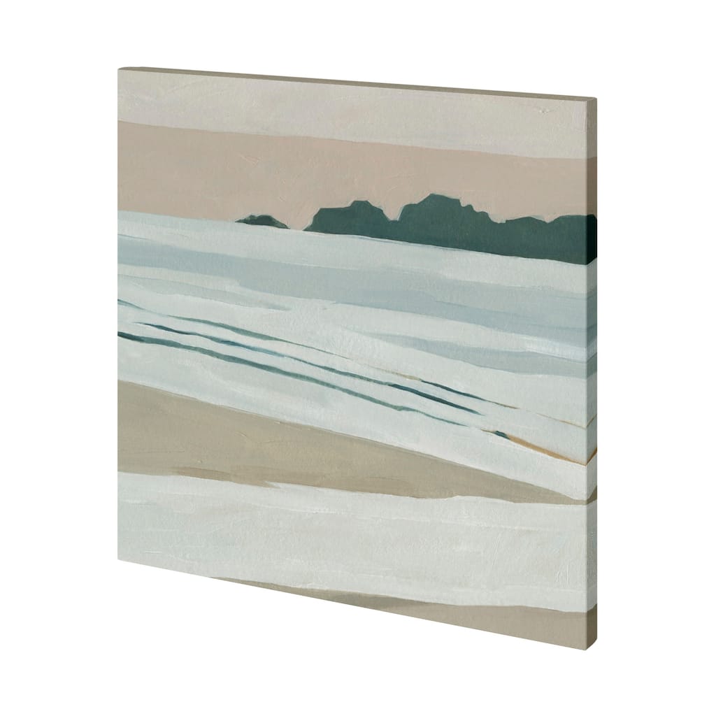 Coastal Lines I (41 x 41) Canvas Art Print