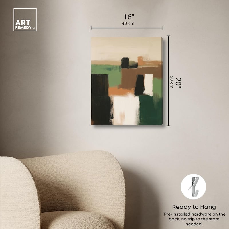 Underbrush Musings II Canvas by Art Remedy, Gallery Wrapped