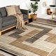 preview thumbnail 7 of 14, Nuloom Aline Contemporary Striped Fringe Area Rug