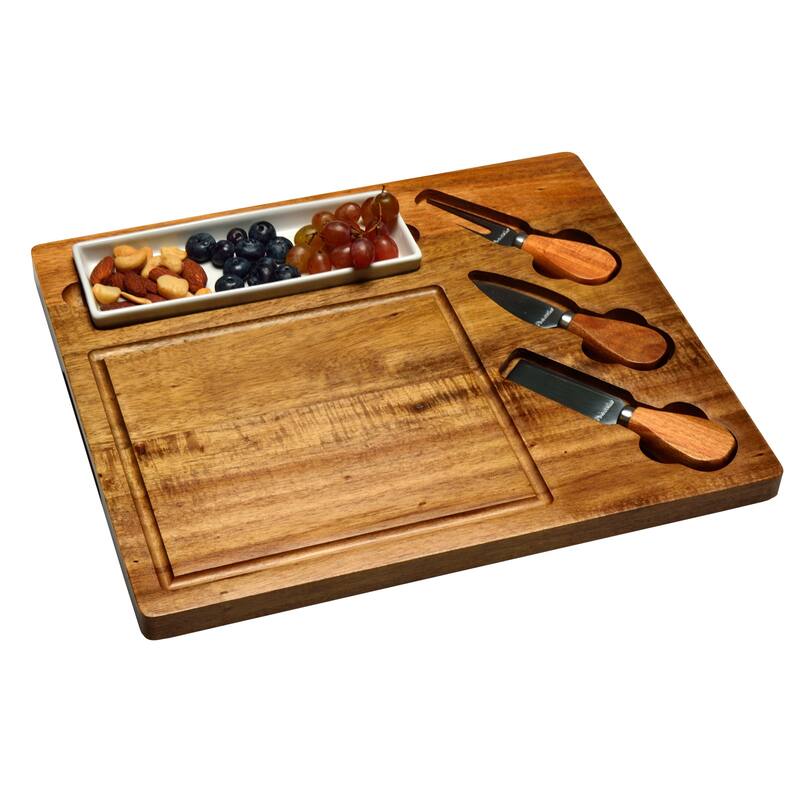NCAA Penn State Nittany Lions Acacia Charcuterie Board Set