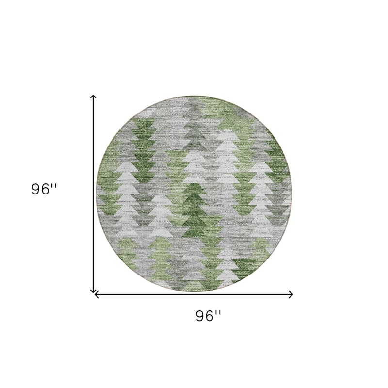 HomeRoots Geometric Transitional Rectangle Outdoor Rug