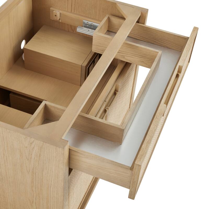 Solene 36" Single Vanity, Seaside Oak - 36