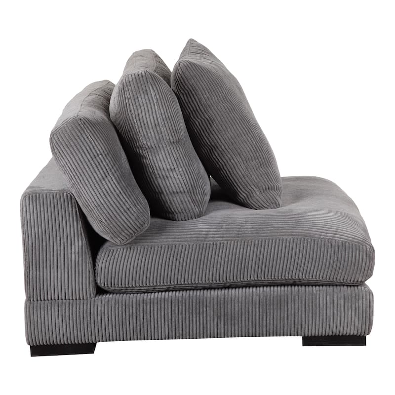 Aurelle Home Modern Timothy Modular Center Sectional Piece - 43.5 x 43.5 x 21