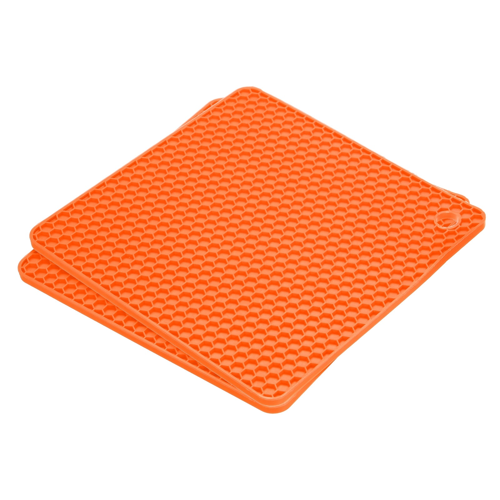 2 Pcs Large Silicone Trivet Mat For Hot Dishes/heat Resistant Pot