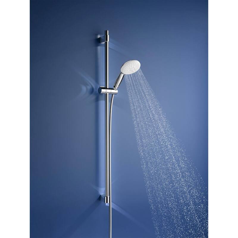 Grohe 26 761 2 Tempesta Shower System with Hand Shower, Slide Bar, and