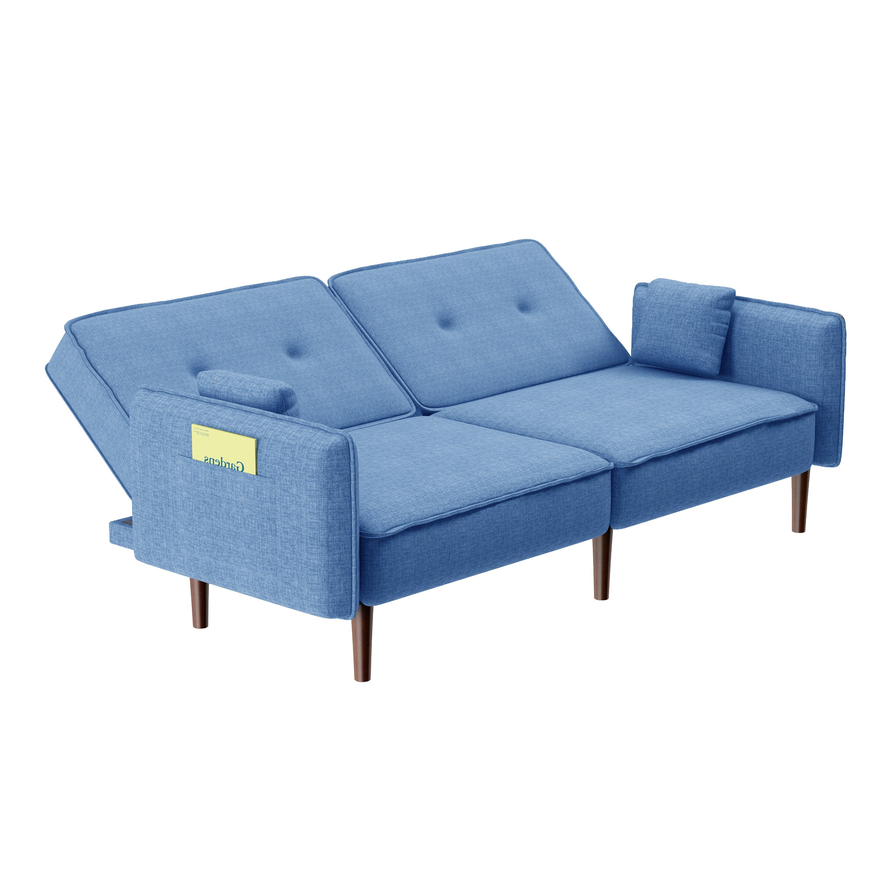 Versatility Sleep Sofa Bed Futon Fold Couch with Pillow for Livingroom