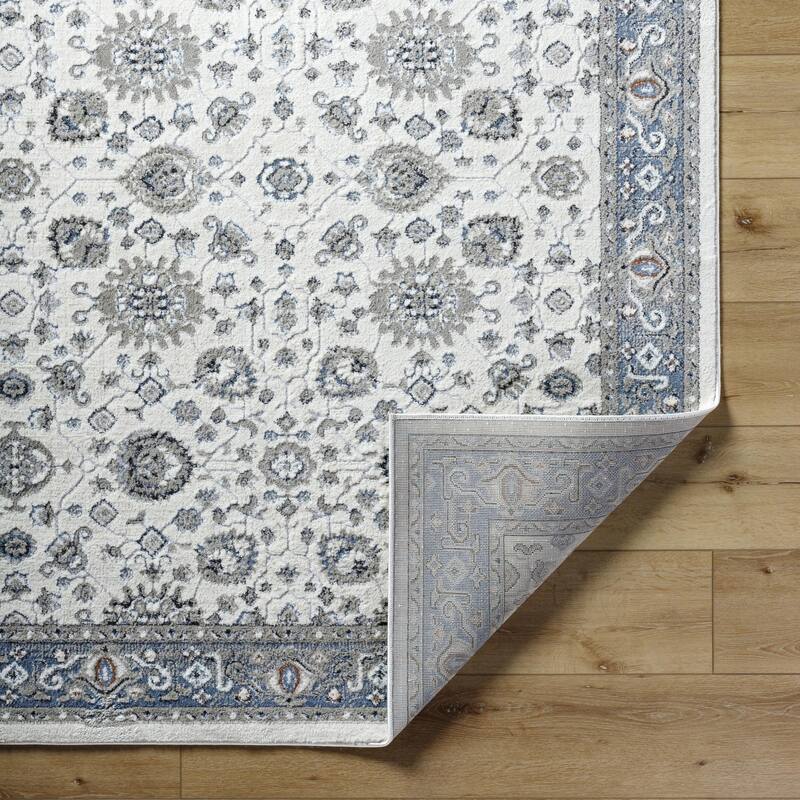 Livabliss Traditional Zidane Medallion Area Rug
