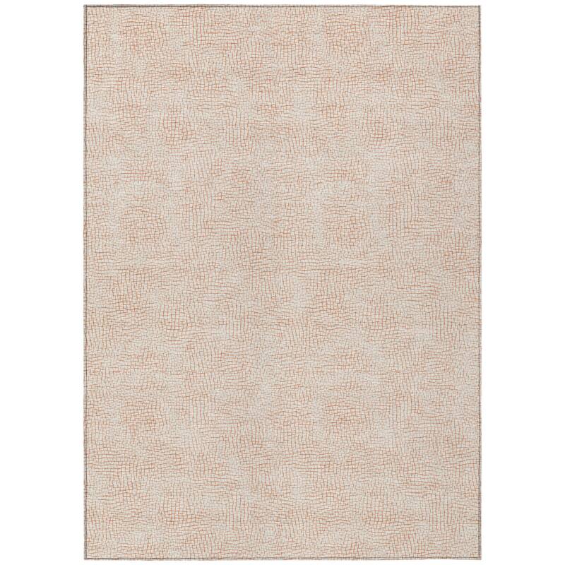 HomeRoots Geometric Transitional Rectangle Outdoor Rug