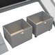 preview thumbnail 56 of 62, Twin size Loft Bed Wood Bed with 2 Storage Boxes,Pine Wood Frame & Double-sided Chalkboard Loft Bed