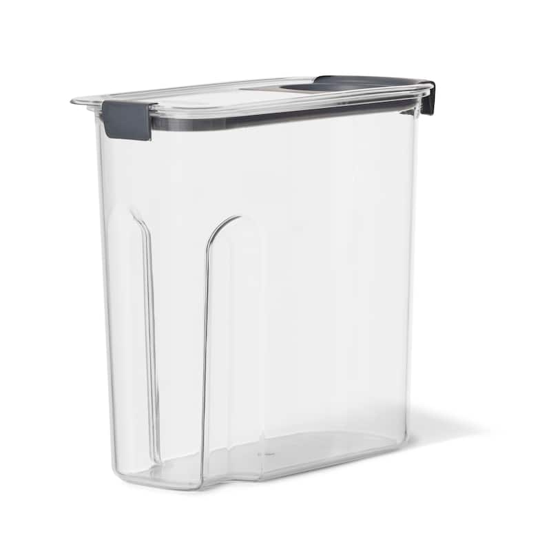 Rubbermaid Brilliance Pantry Cereal Keeper, 18 Cup Airtight Cereal