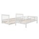 preview thumbnail 21 of 25, Twin Over Twin Bunk Bed with Trundle, Detachable Wood Triple Bedframe