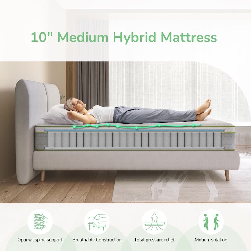 Novilla 10-inch Hybrid Mattress