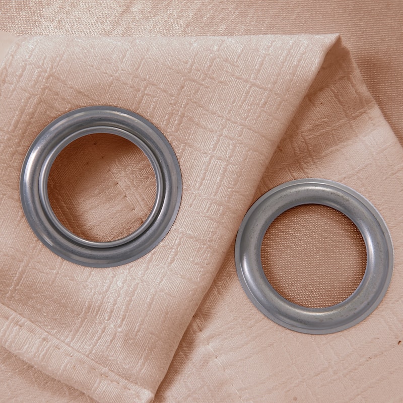 Lynx Matte Embossed Room Darkening Grommet Panel 84" - (1x) 52 x 84 in.