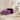 WOWMAX Large Pouf Ottoman Stuffed 3 Pieces Poufs Ottomans for Living Room Foot Rest Footstool for Under Desk, Purple
